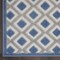 Homeroots 8 x 11 ft. Blue & Gray Indoor & Outdoor Area Rug 385160 - alternate 7
